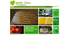 Desktop Screenshot of love-green.de