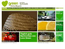 Tablet Screenshot of love-green.de